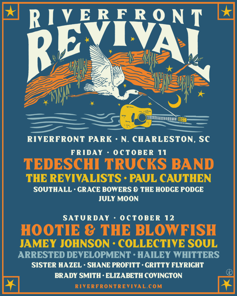 Riverfront Revival Reveals 2024 Artist Lineup Hootie & The Blowfish