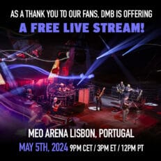 Dave Matthews Band Announces Free Livestream For European Tour Closer