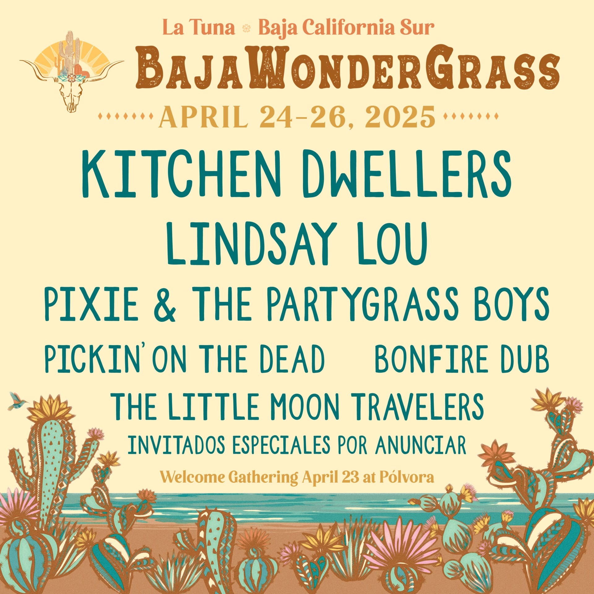 BajaWonderGrass Unveils 2025 Lineup Kitchen Dwellers, Lindsay Lou