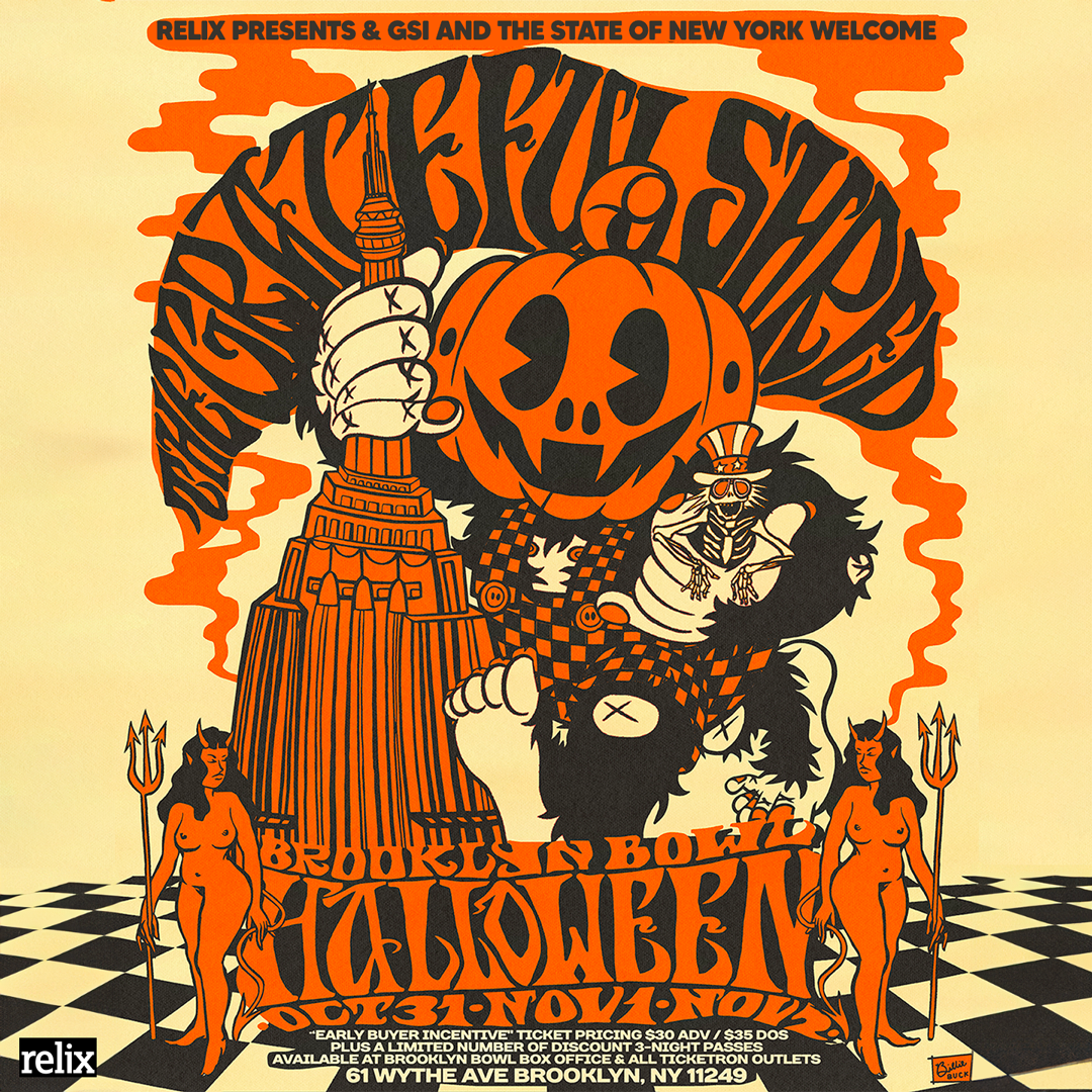 Grateful Shred Announce Three-Night Brooklyn Bowl Halloween Run Grateful Shred Announce Three-Night Brooklyn Bowl Halloween Run