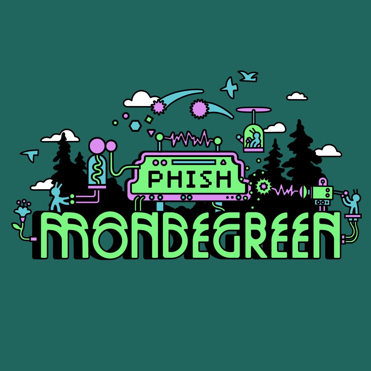 Late Night at The Heliograph: Phish Announce Additional Mondegreen Entertainment