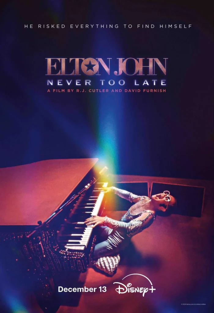 New Elton John Documentary ‘Never Too Late,’ Receives December Release Date on Disney+