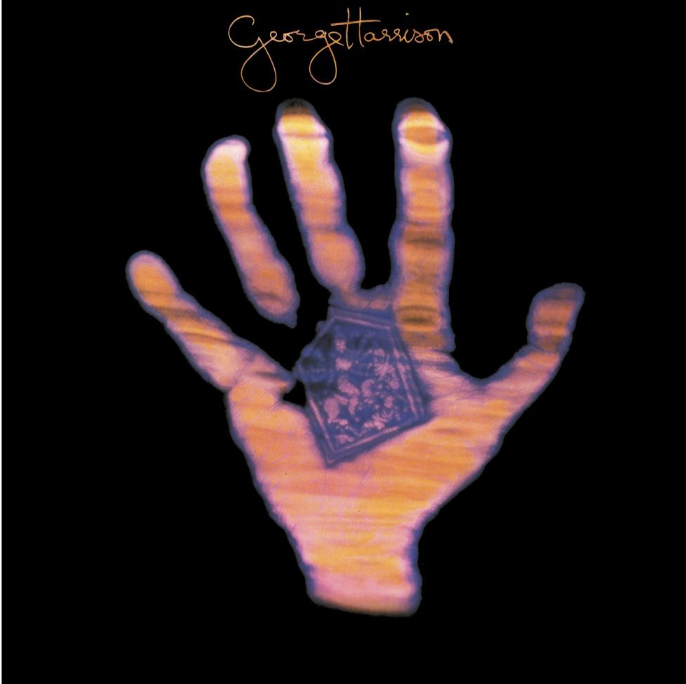 george harrison living in. (未開封アナログ盤＋CD) Living In The Material World + insert - Amazon.com Music