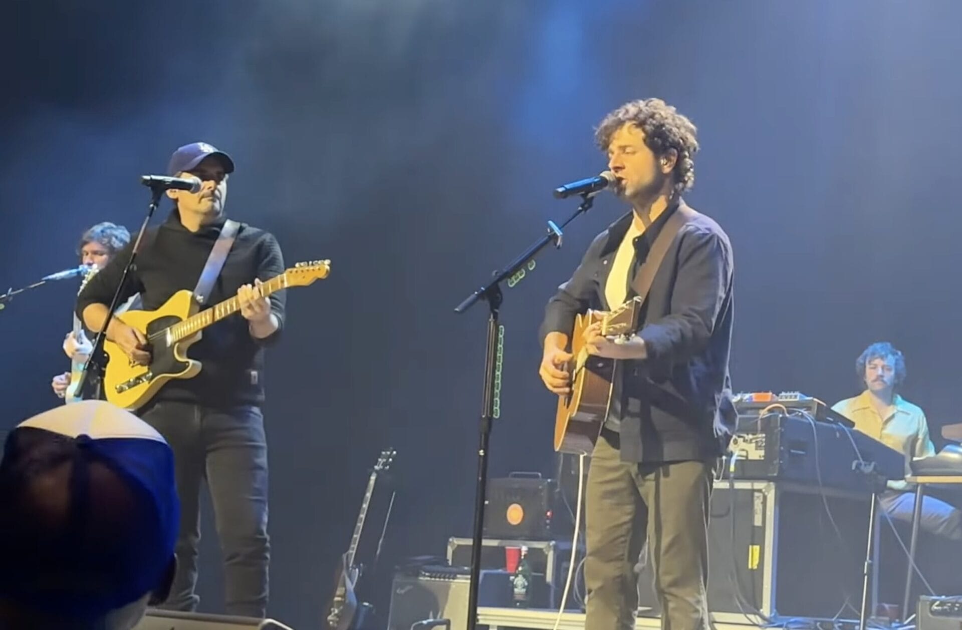 Watch: Dawes Welcome Brad Paisley for “House Parties” at Nashville’s Ryman Auditorium