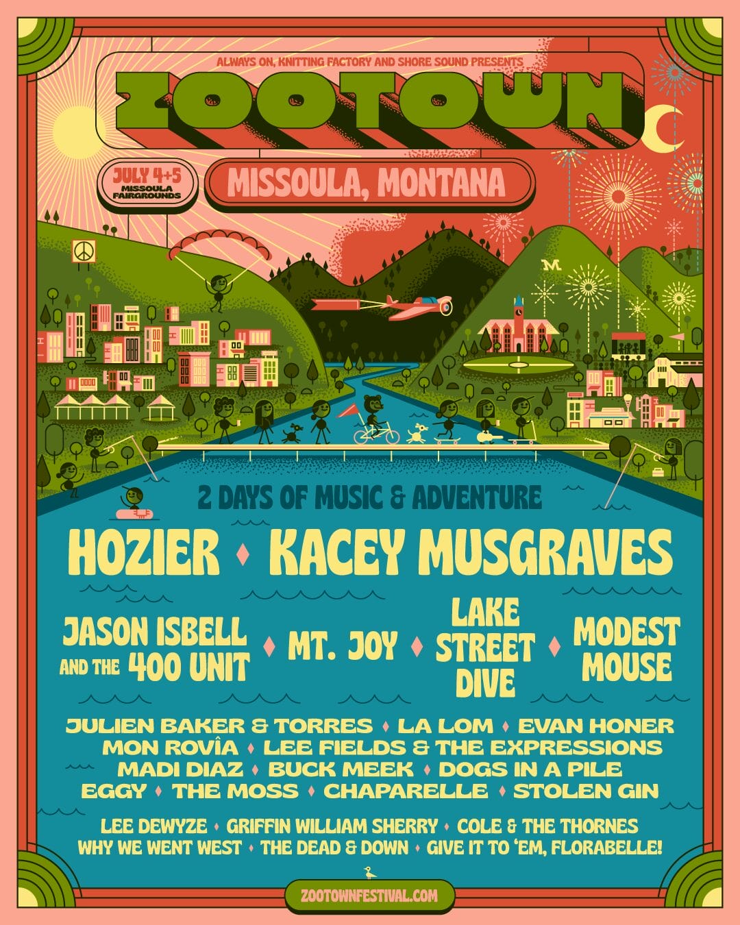 Zootown Music Festival Unveils 2025 Lineup: Hozier, Kacey Musgraves, Eggy and More Zootown Music Festival Unveils 2025 Lineup: Hozier, Kacey Musgraves, Eggy and More