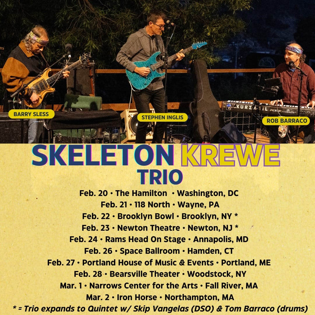 Skeleton Krewe Trio Detail East Coast Debut, New Tour Dates