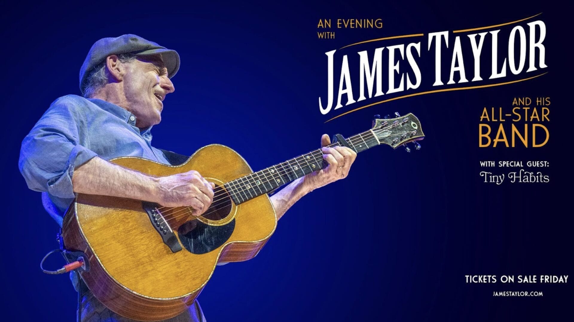 James Taylor Announces North American All-Star Band Tour for 2025