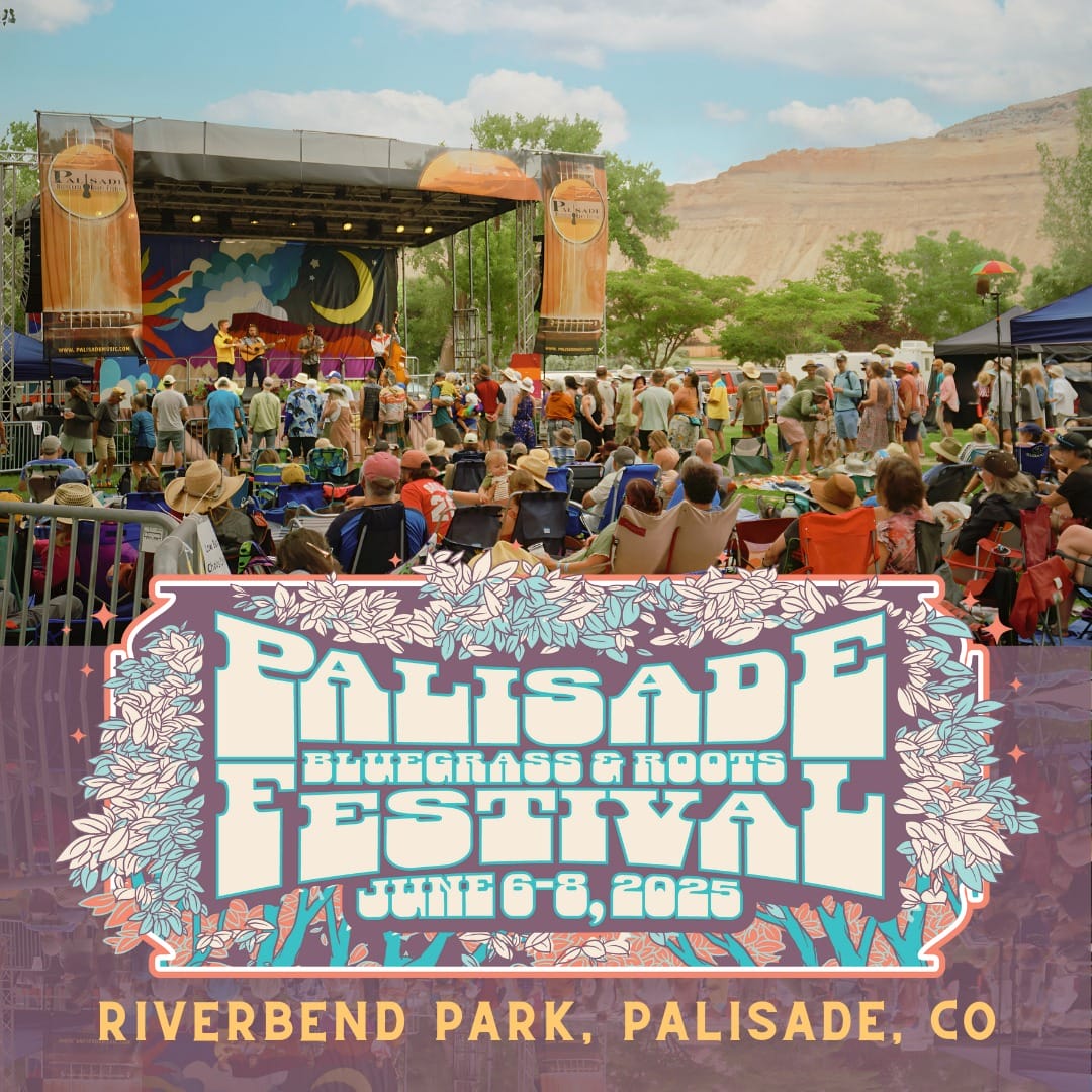 Palisade Bluegrass and Roots Festival Details 2025 Lineup