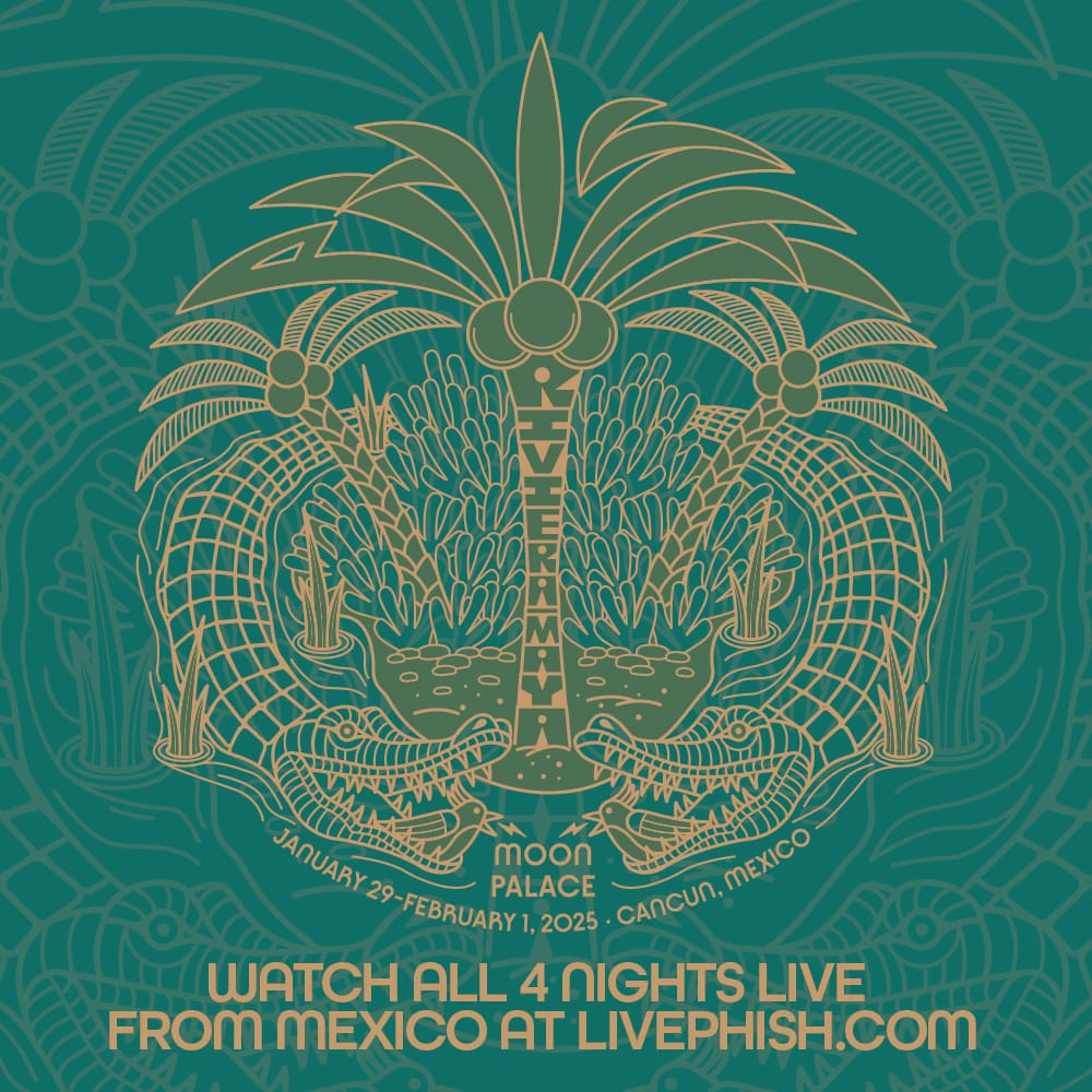 LivePhish Hosts Streams for Phish’s Riviera Maya 2025 Series