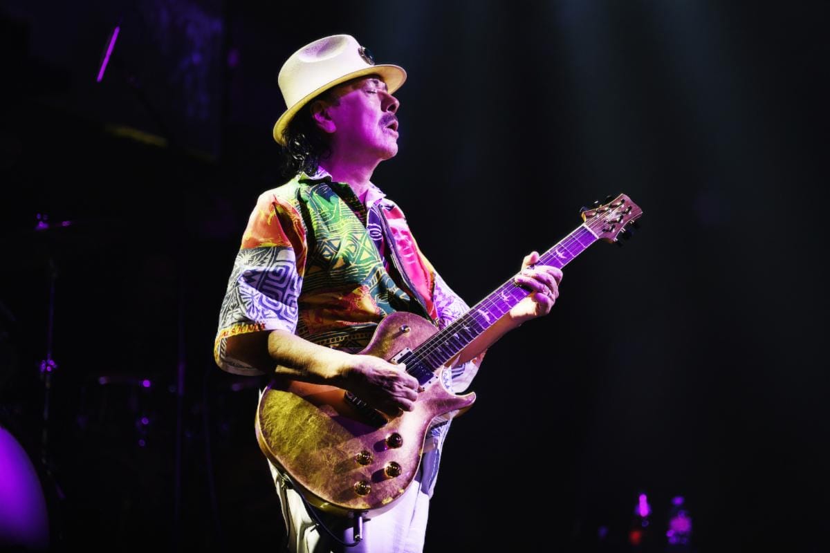 Carlos Santana Postpones Vegas Residency After Breaking Finger in Accidental Fall