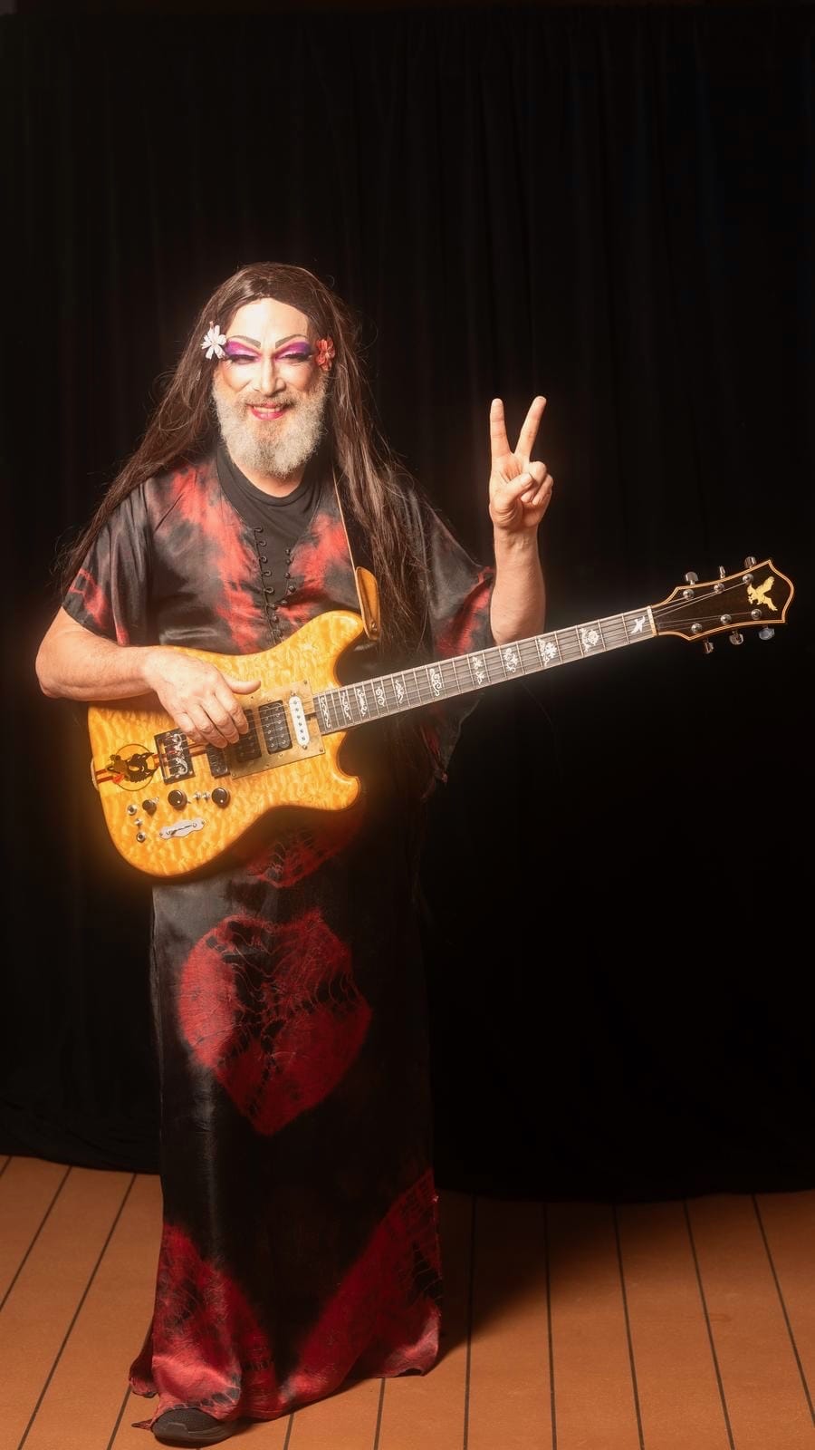 Steve Kimock Tells the Story Behind Acquiring Donna Jean Godchaux’s Original Egypt Dress for BERTHA Grateful Drag Debut on Jam Cruise 21 Steve Kimock Tells the Story Behind Acquiring Donna Jean Godchaux’s Original Egypt Dress for BERTHA Grateful Drag Debut on Jam Cruise 21