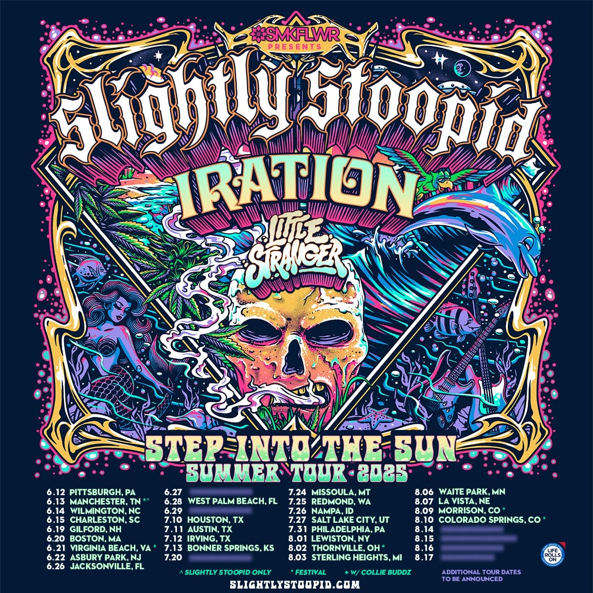 Slightly Stoopid Announce Step Into the Sun Summer Tour 2025 with Iration and Little Stranger