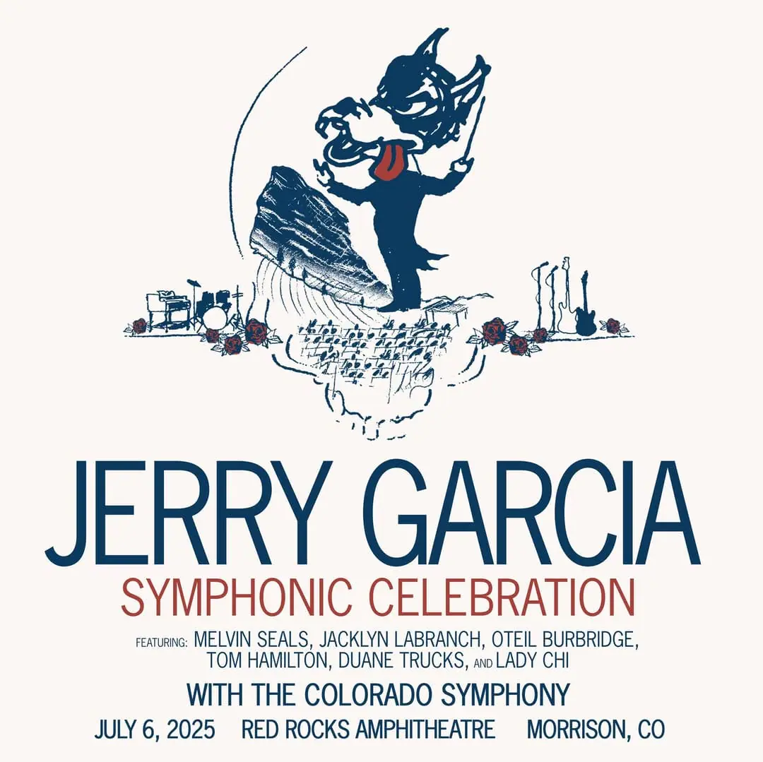 Jerry Garcia Symphonic Celebration Announces Red Rocks Return with