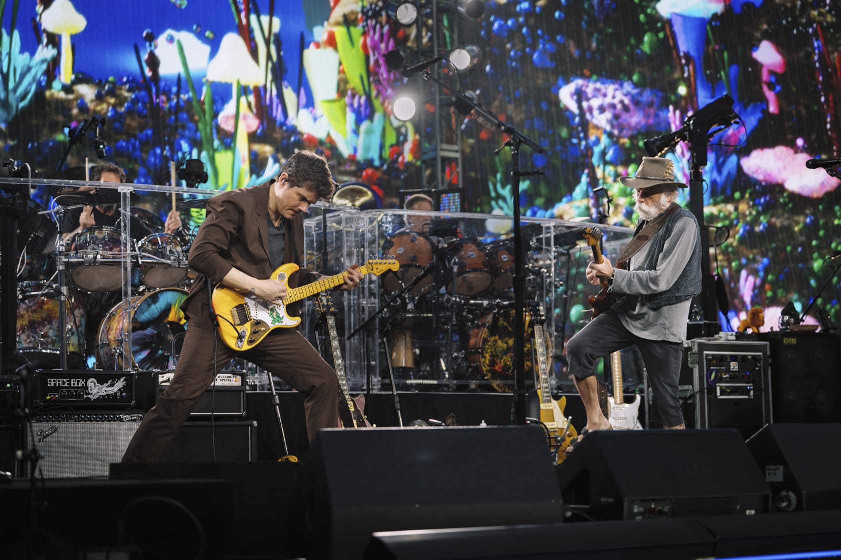 Musicians channel the spirit of defiance with electric performances inspired by the Grateful Dead.