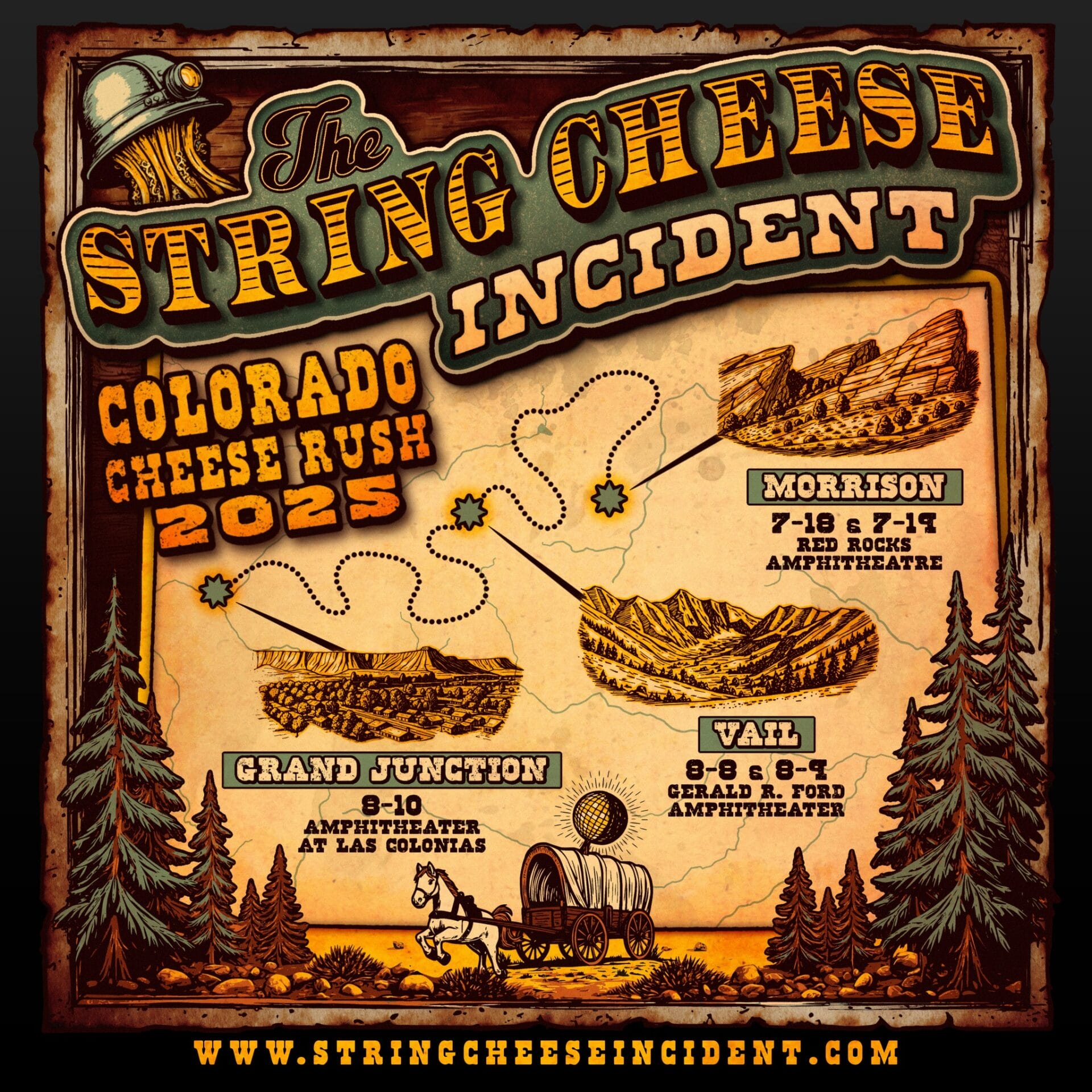 String Cheese Incident Outline Colorado Cheese Rush Dates, Including Two Nights at Red Rocks with The Wood Brothers and Daniel Donato’s Cosmic Country String Cheese Incident Outline Colorado Cheese Rush Dates, Including Two Nights at Red Rocks with The Wood Brothers and Daniel Donato’s Cosmic Country