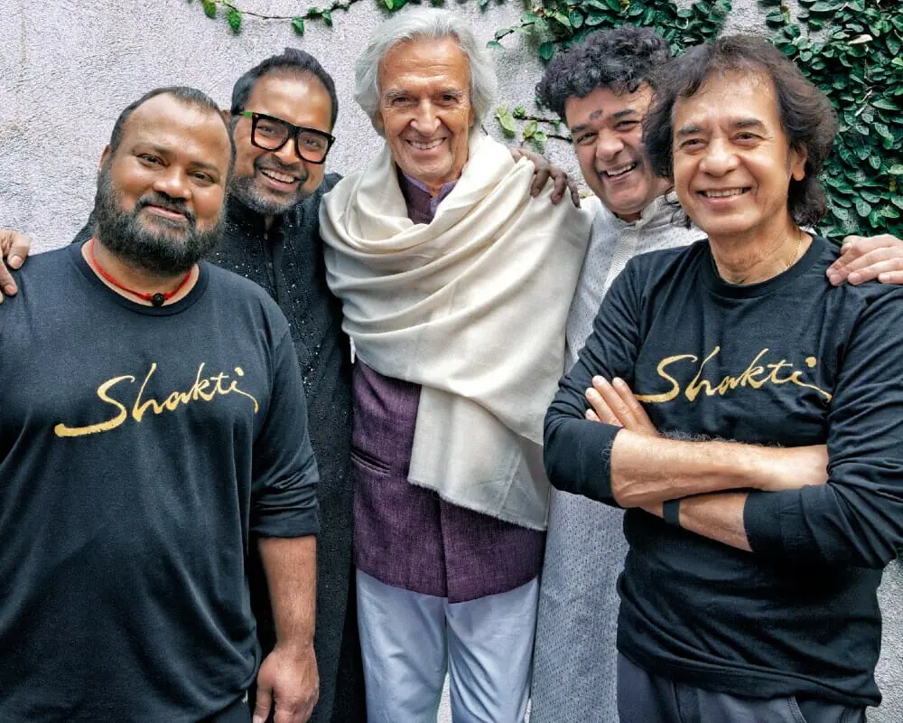 Shakti Announce Final Album, ‘Mind Explosion: 50th Anniversary Tour Live’ in Honor of Late Co-Founder and Tabla Master Zakir Hussain Shakti Announce Final Album, ‘Mind Explosion: 50th Anniversary Tour Live’ in Honor of Late Co-Founder and Tabla Master Zakir Hussain