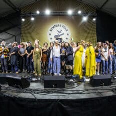 Newport Folk Festival Highlights: Remi Wolf Welcomes Jeff Tweedy and John C. Reilly, Matt Berninger Performs Surprise Set, Josh Kaufman Leads Star-Studded Protest Finale and More