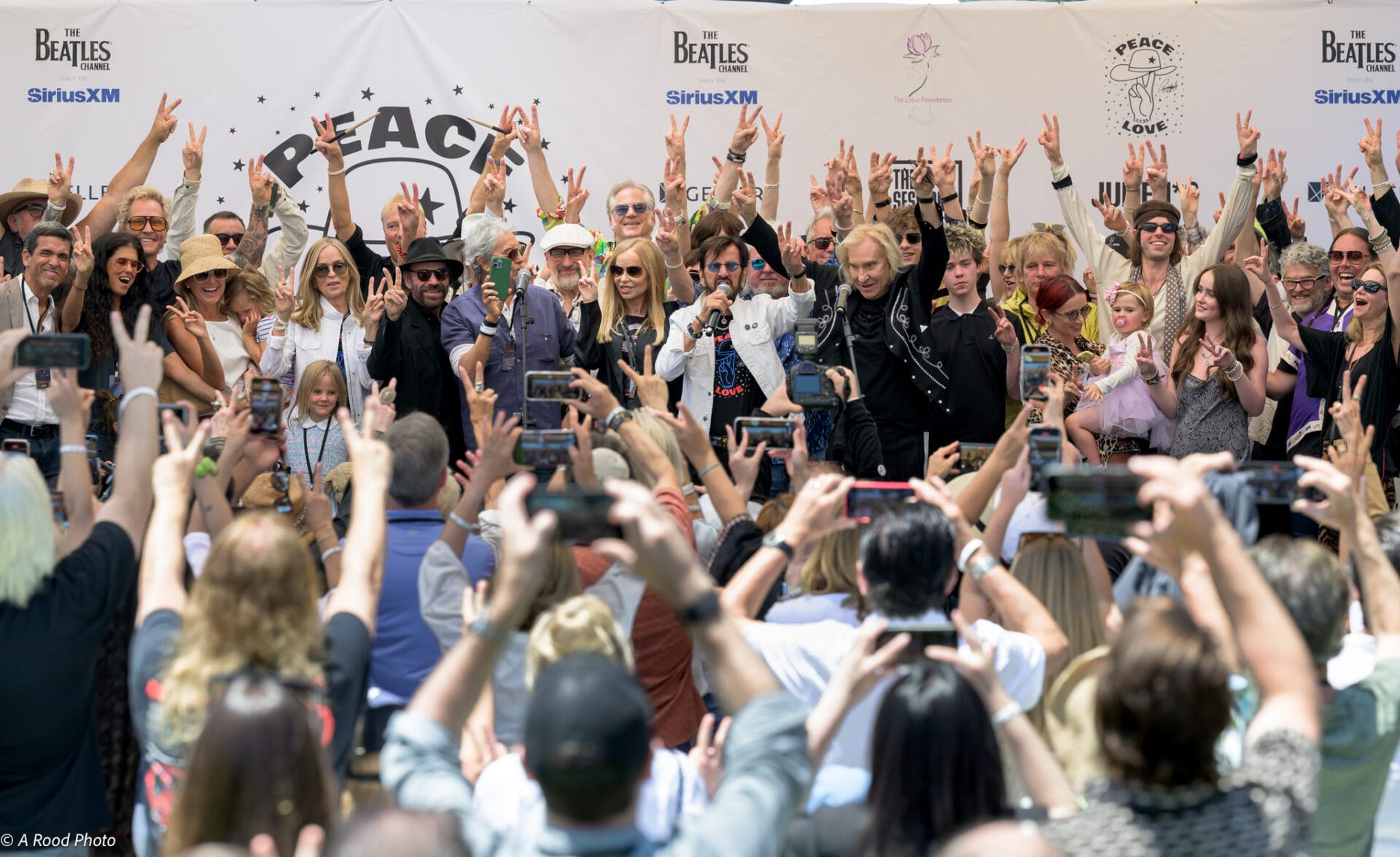 Peace, Love and Ringo Starr: The Beatles Drummer Celebrates 85th Birthday with Joe Walsh, Jackson Browne, Molly Tuttle, Lucius and More (Gallery + Recap) Peace, Love and Ringo Starr: The Beatles Drummer Celebrates 85th Birthday with Joe Walsh, Jackson Browne, Molly Tuttle, Lucius and More (Gallery + Recap)