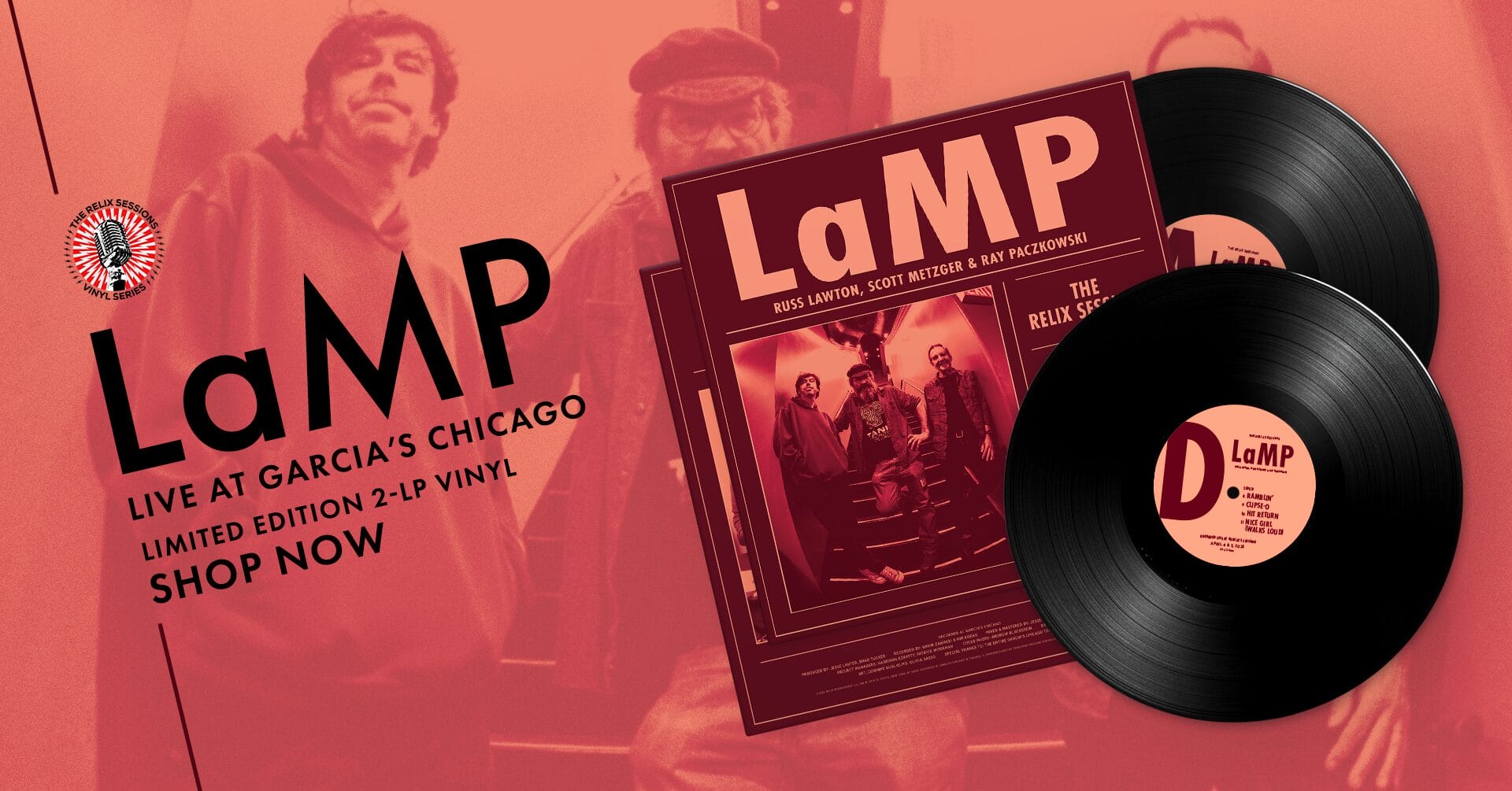 LaMP Deliver New Vinyl 'The Relix Session (Live from Garcia's
