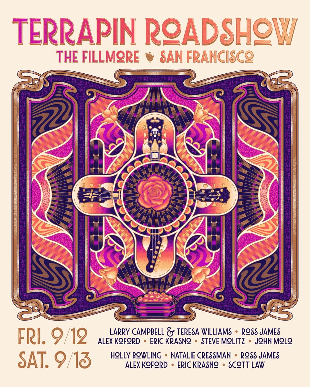 Terrapin Roadshow Announce Fillmore Concerts in San Francisco Terrapin Roadshow Announce Fillmore Concerts in San Francisco