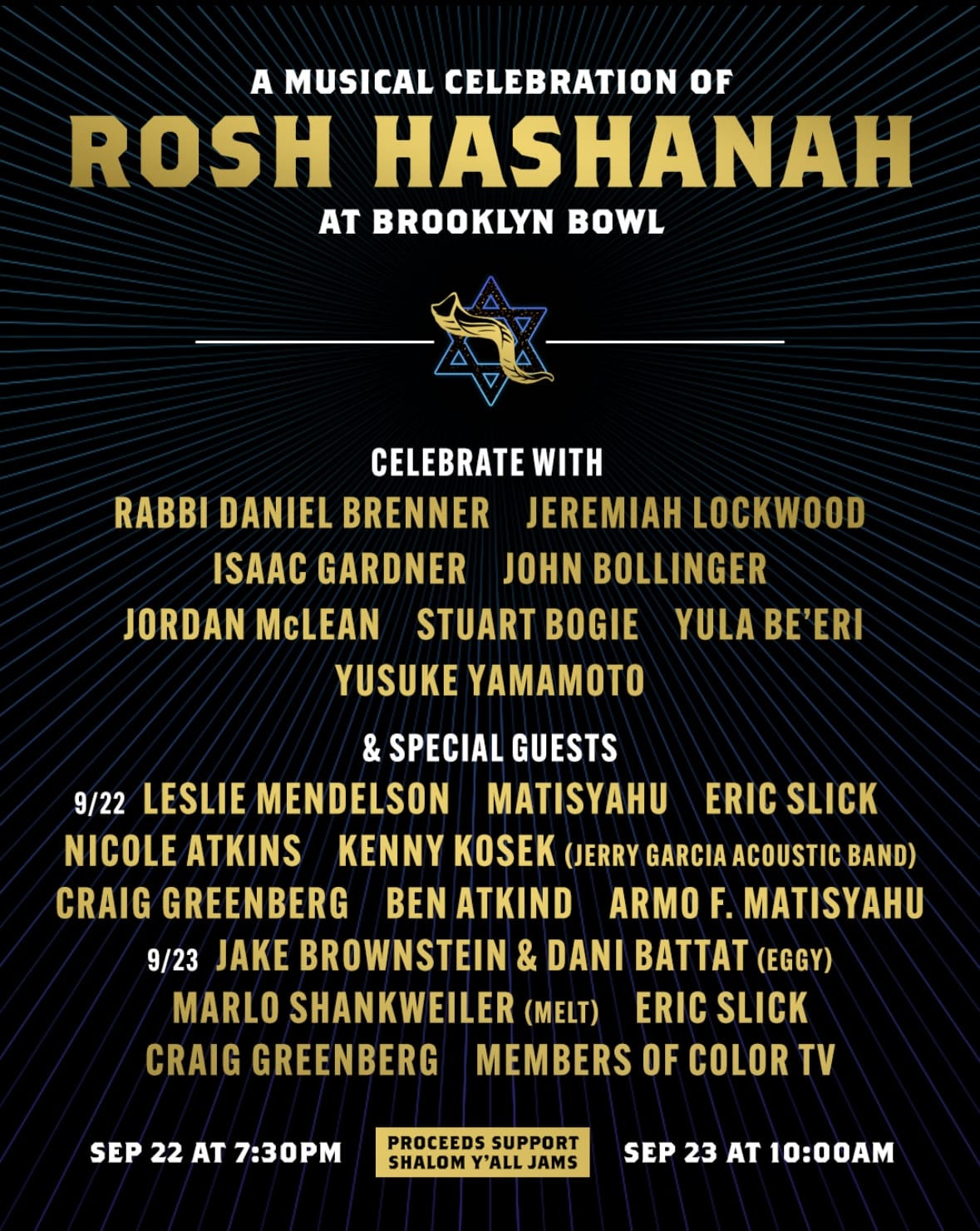 Relix to Stream High Holidays Celebrations from Brooklyn Bowl and The Cutting Room