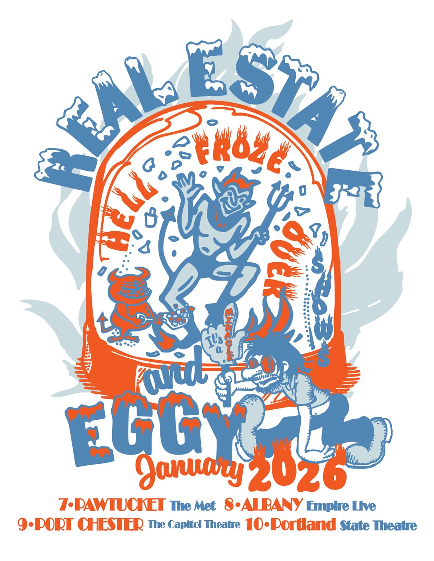 Real Estate and Eggy Announce Co-Headline Hell Froze Over Shows