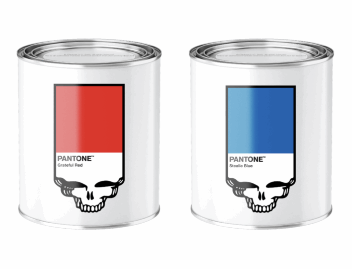 Grateful Dead Partner with Pantone, Unveil New Hues “Grateful Red” and “Stealie Blue”