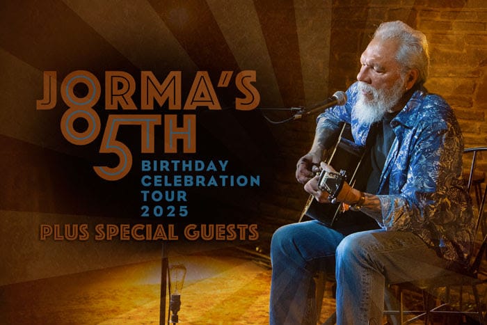 Jorma Kaukonen Shares Artist Guest List for 85th Birthday Concerts: Susan Tedeschi, Derek Trucks, Jack Casady, David Hidalgo and More