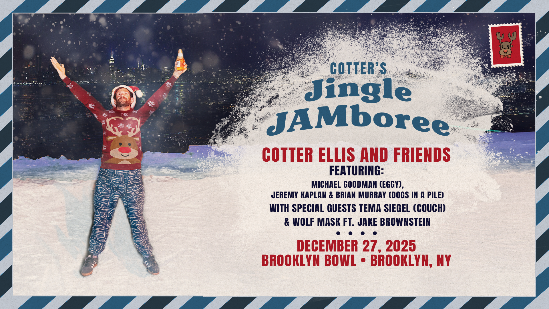 Cotter Ellis’ Jingle Jamboree to Feature Members of Eggy, Dogs in a Pile, Couch and More