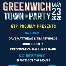 Greenwich Town Party Announces 2026 Lineup: Dave Matthews & Tim Reynolds, John Fogerty, Preservation Hall Jazz Band, Elmo