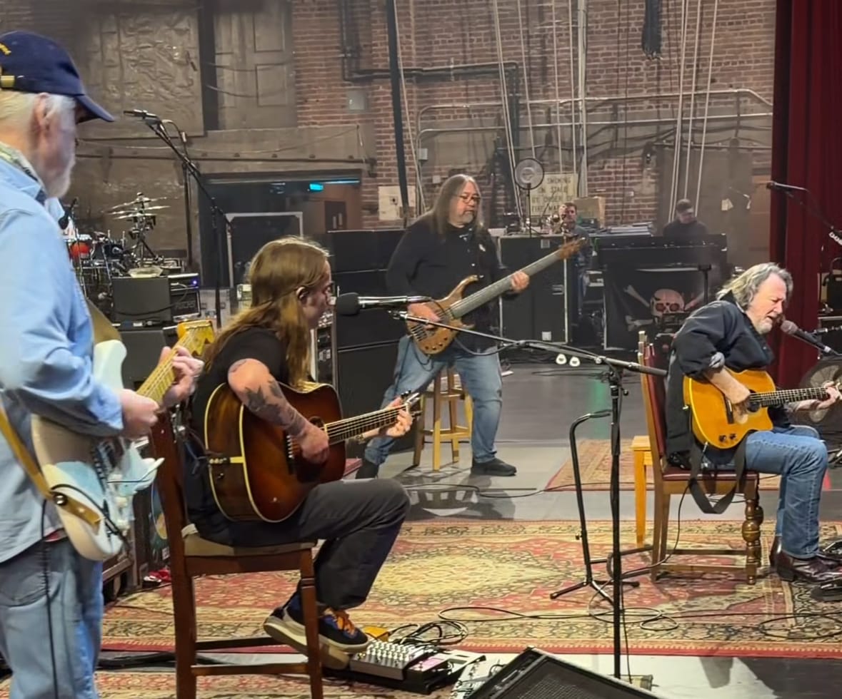 From Soundcheck: Widespread Panic Share Behind-the-Scenes Clip with Billy Strings
