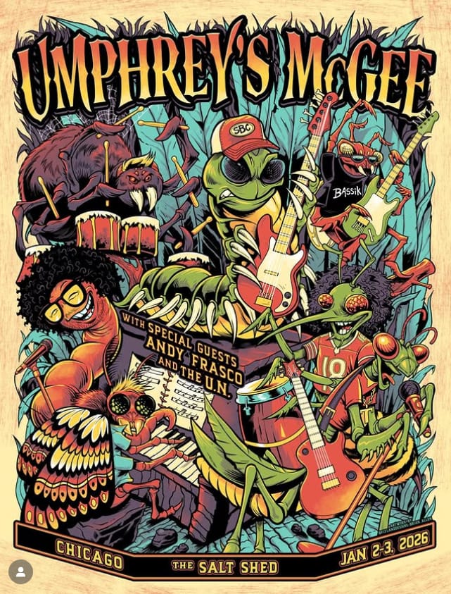Umphrey’s McGee, Andy Frasco and Jennifer Hartswick Share Chicago Sit-Ins