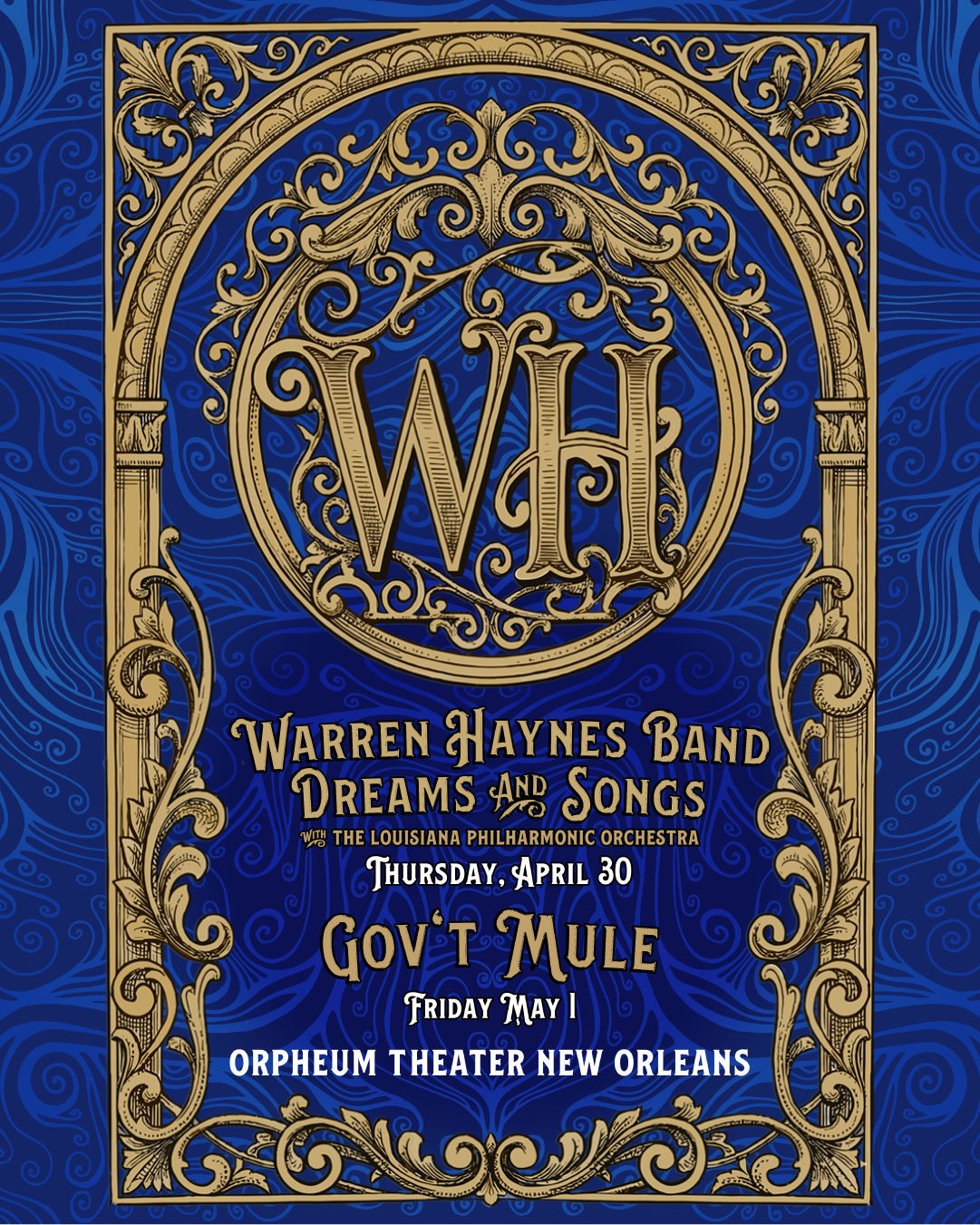 Warren Haynes and Gov’t Mule Announce Two Special Concerts in New Orleans
