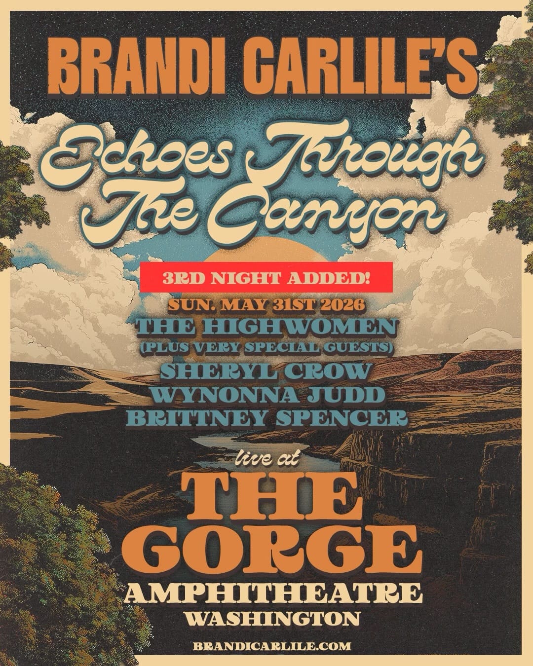 Brandi Carlile Announces Return of The Highwomen with Sheryl Crow, Wynonna Judd and Brittney Spencer