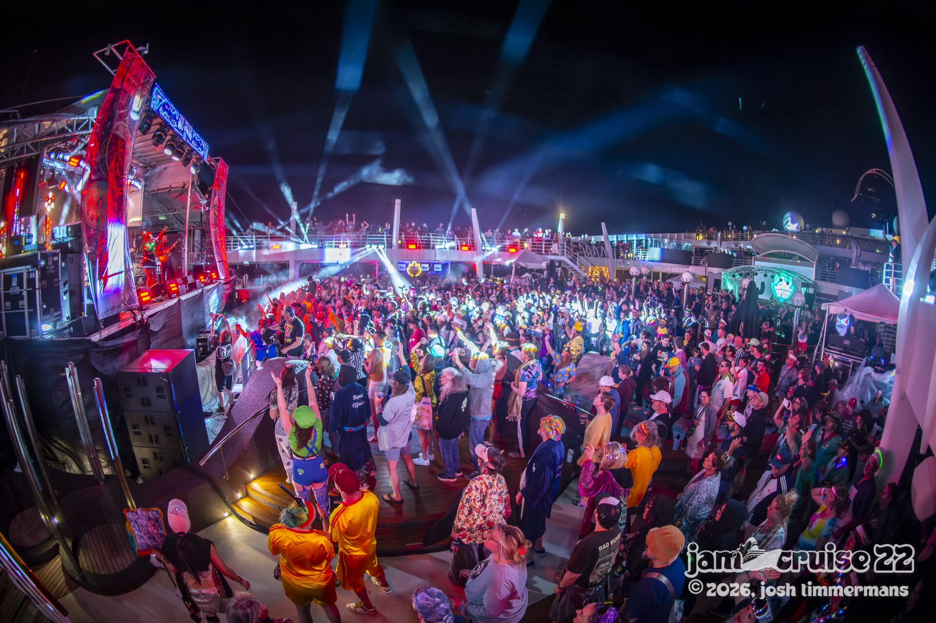 Jam Cruise 22 Day Two: Galactic, Dumpstaphunk, Taper’s Choice, The Disco Biscuits and More (Gallery + Recap)