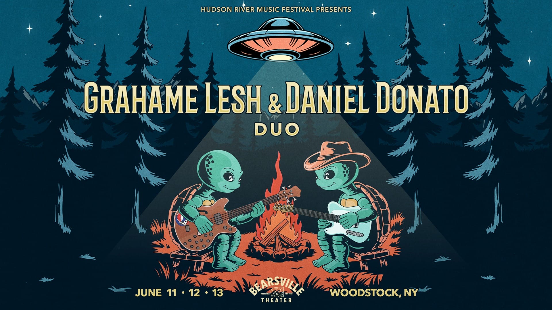 Grahame Lesh and Daniel Donato Outline Three-Night Duo Run at Bearsville Theater