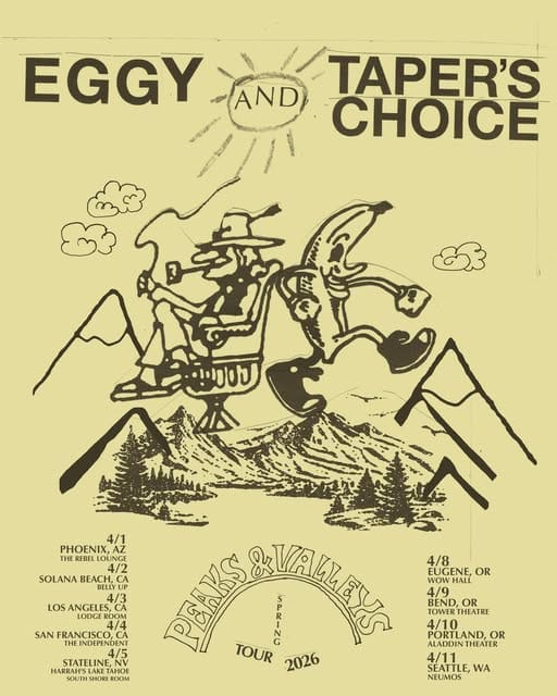 Members of Eggy and Taper’s Choice Share the Stage