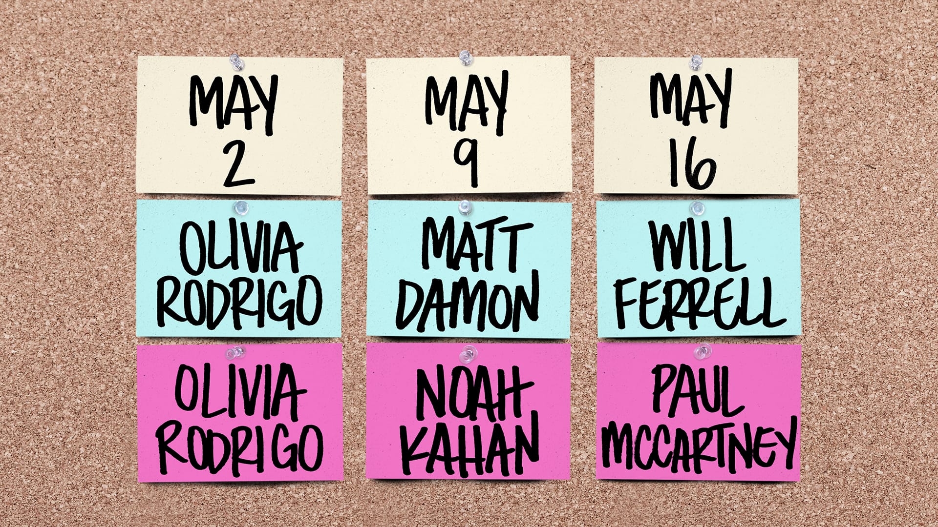 ‘Saturday Night Live’ Unveils May Musical Guests: Paul McCartney, Noah Kahan and Olivia Rodrigo