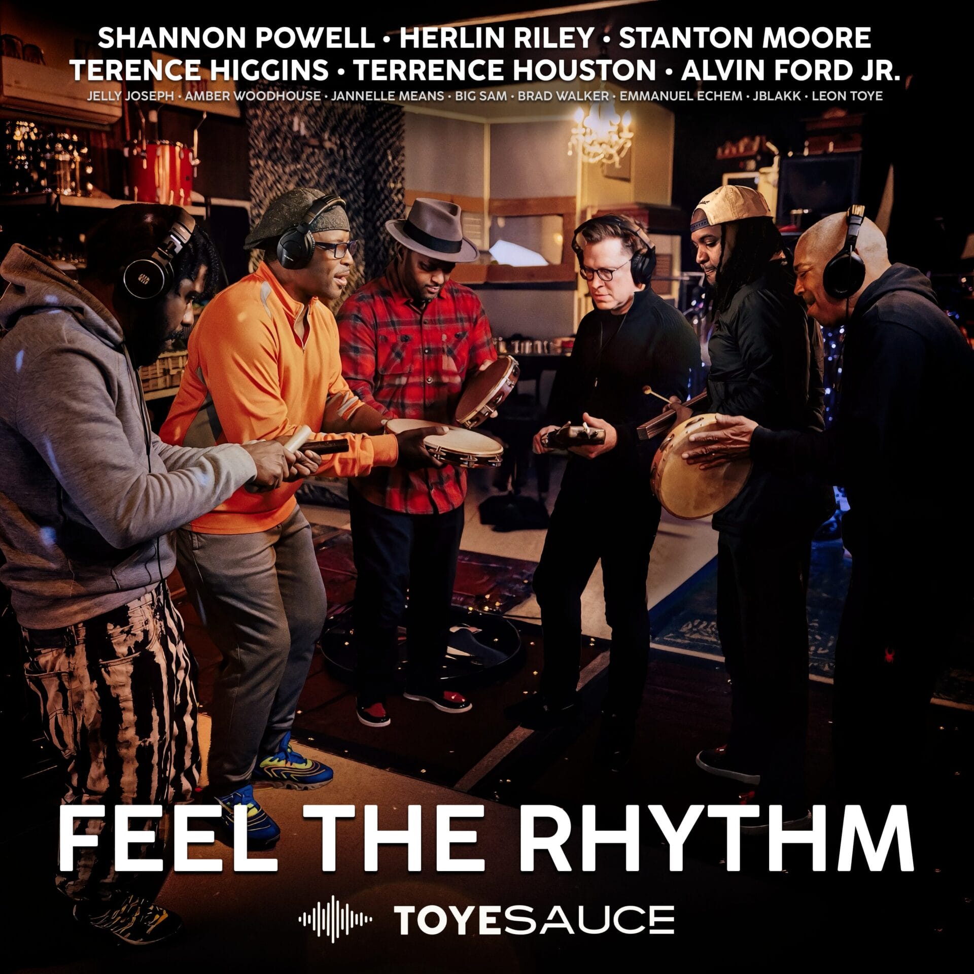 Six New Orleans Drummers, One Song: Toyesauce Premiere Behind-the-Scenes Video on the Making of Forthcoming Single “Feel The Rhythm”