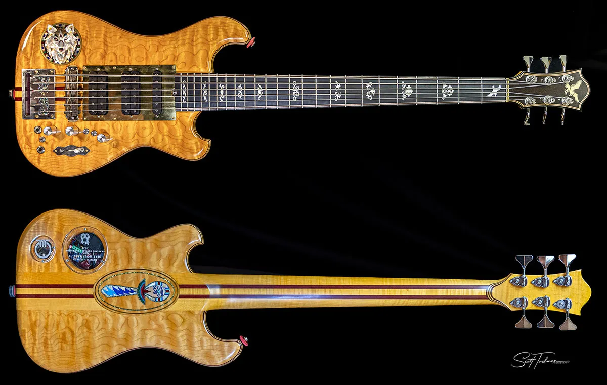 Grateful Guitars Foundation Announces Annual Benefit Auction with Music Heals International, Featuring “Dire Wolf” Bass Played by Oteil Burbridge