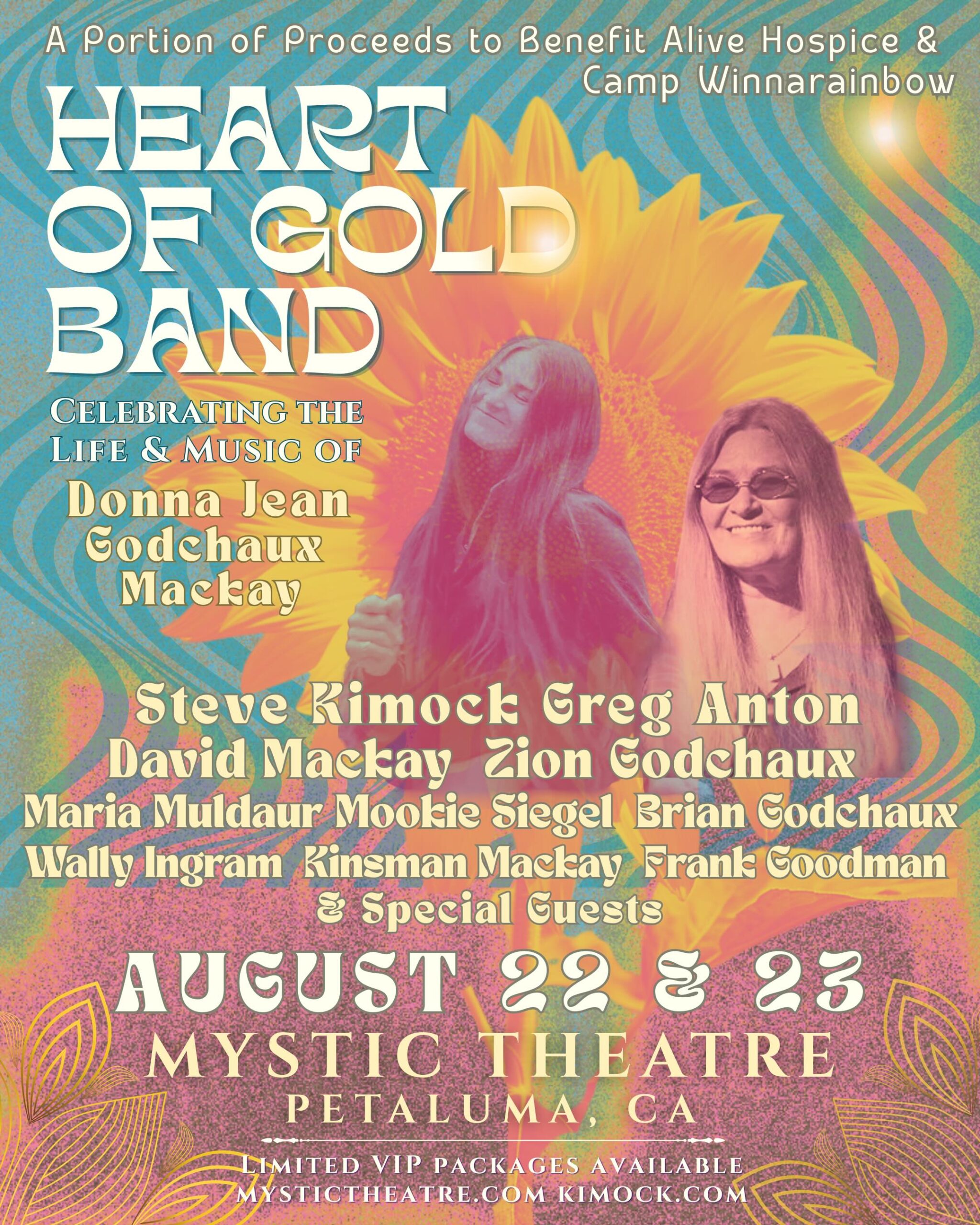 Heart of Gold Band: A Two-Night Celebration of the Life and Music of Donna Jean Godchaux-MacKay to Feature Steve Kimock, Greg Anton and More
