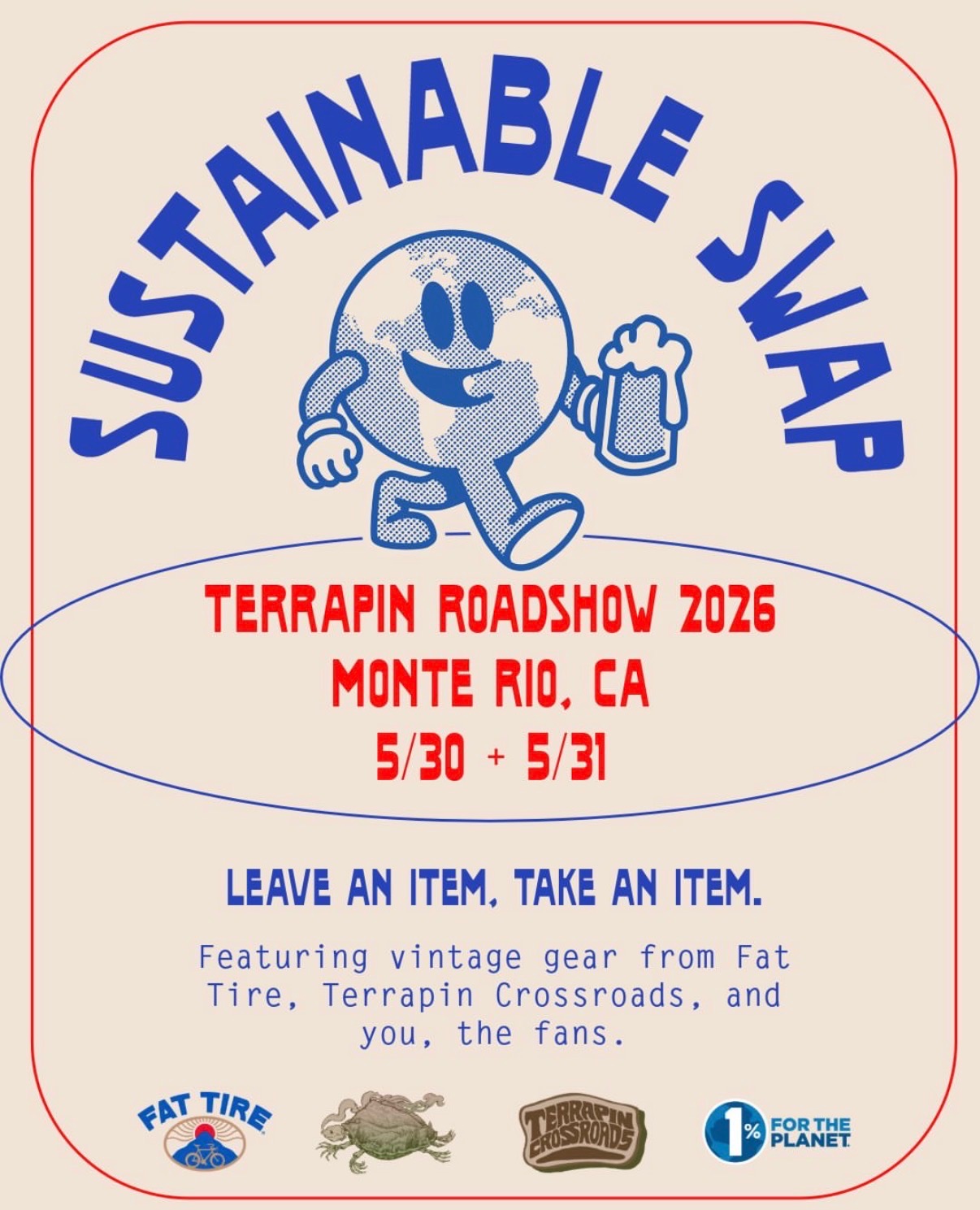 Leave and Item, Take an Item: Terrapin Roadshow Details Sustainable Swap Ahead of Monte Rio Amphitheater Concerts