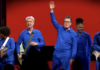 David Byrne Welcomes Stephen Colbert for “Burning Down the House” in Third-to-Last ‘The Late Show’ Episode