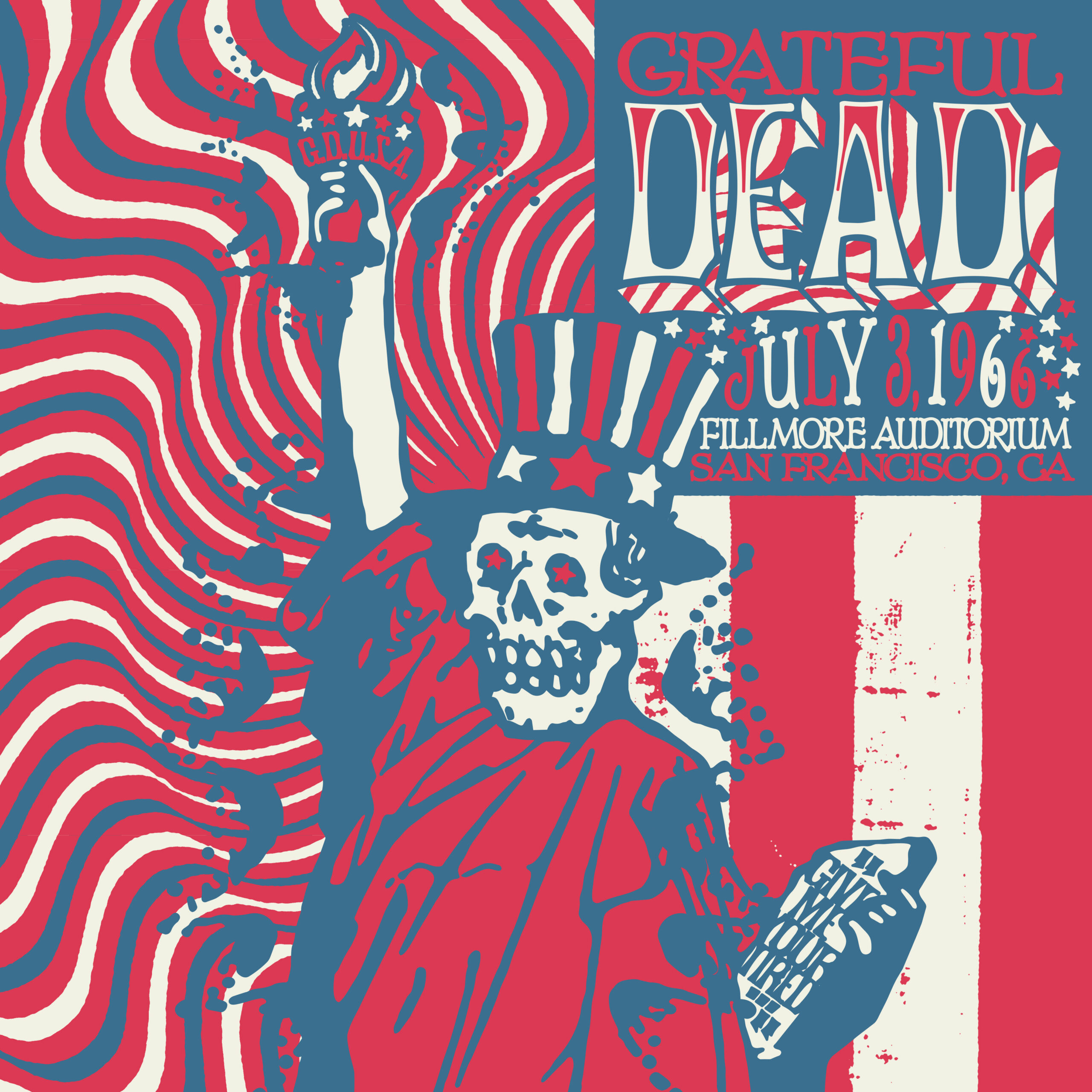 Grateful Dead Preview 60-Year Anniversary Live Collection ‘Fillmore Auditorium, San Francisco, CA (7/3/66)’ with “Cold Rain and Snow”