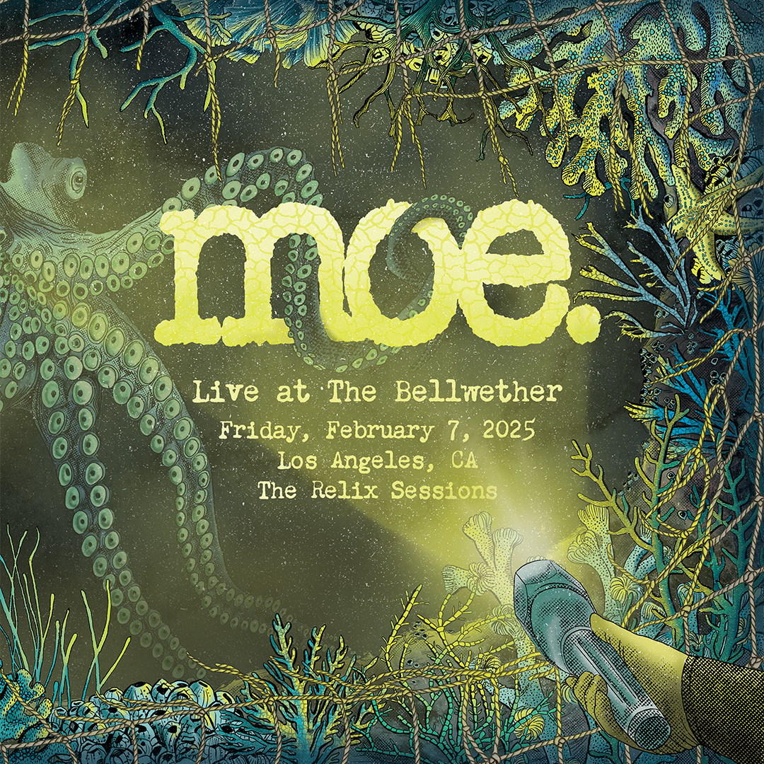 moe. Outline 'Live at The Bellwether 2/7/25 (4-LP Vinyl Release)'