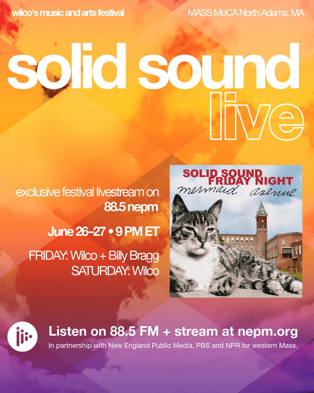 Wilco to Stream Way Over Yonder in the Minor Key Performance with Billy Bragg and Saturday’s Solid Sound Set