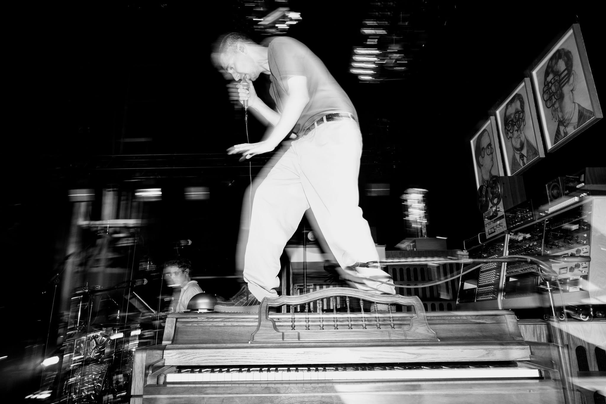 Bartees Strange, Evan Winiker Sit in with Bleachers at Merriweather Post Pavilion
