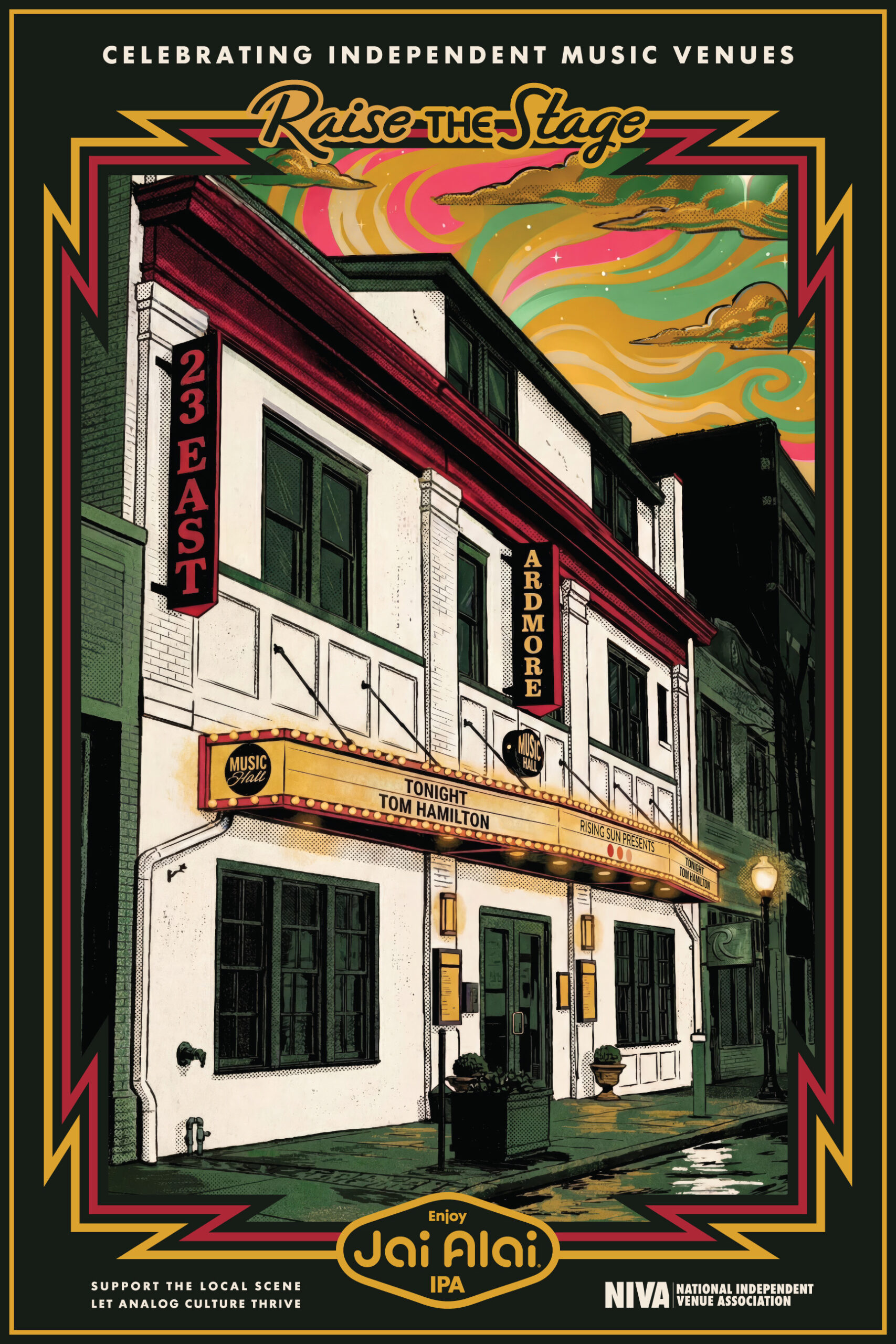 Jai Alai IPA’s Raise The Stage Series Continues with the Ardmore Music Hall and Tom Hamilton
