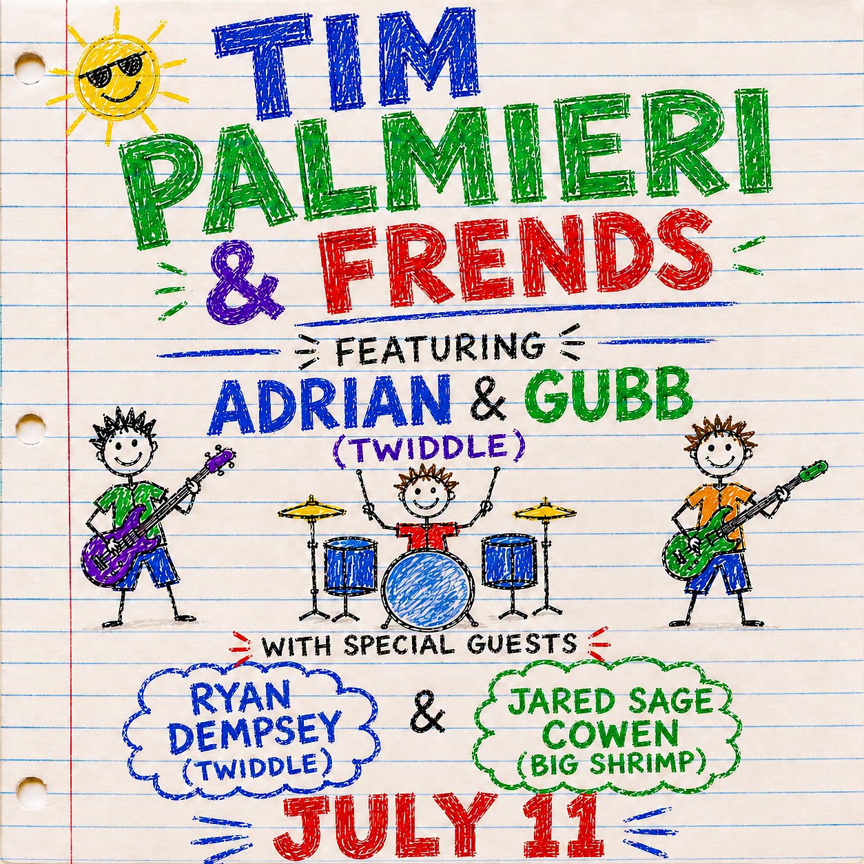 Tim Palmieri & Frends to Bring Together Members of Twiddle, Lotus and More