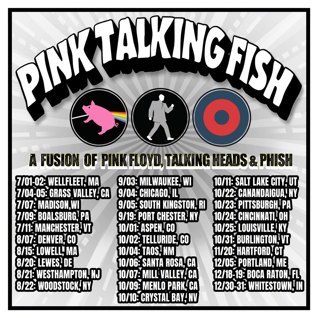 Pink Talking Fish Map Out 2026 Dates